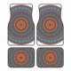 thumbnail image 1 of Balery Mandala Juego de 4 Alfombrillas para Auto, Revestimientos de Caucho Resistente, Diseño Antideslizante, 1 of 7