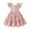 Pink, variant on GJSYRH Toddler Girls Dress Ruffle Sleeveless Tiered Swing Twirly Dresses Cute Summer Beach Sundress with Pocket Beige 1-2 Years