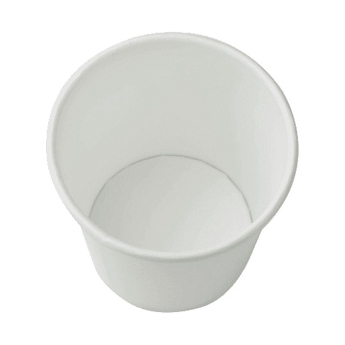 [1000 Pack] 4oz Disposable Espresso Cups, Karat Paper Hot Cup, White