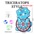 thumbnail image 1 of Juego de objetivos de dardo para niños, juguete portátil para lanzar velcro, adecuado para niños, juego divertido práctico y práctico, 1 of 2