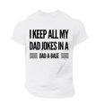 thumbnail image 2 of Father Day Printed Fashionable Men Tennis T Shirt Casual Short Sleeve Crew Neck Soft Blend Top Summer Streetwear, 2 of 5
