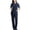 Navy 2 pieces outfits, variant on Usmixi Holiday Scrubs Set for Women Womens 2 Piece Nursing Uniform Sets V Neck Short Sleeve Pocket Nurse's Tunic Top and Long Pant Lounge Set Casual Solid Scrubs Set up to 60% off