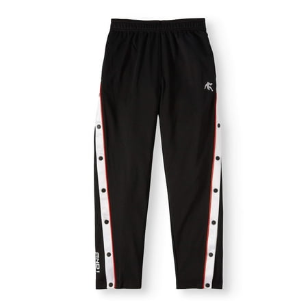 side snap pants