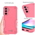 thumbnail image 3 of CoverON For Samsung Galaxy A24 Phone Case, Military Grade Heavy Duty Rugged Cover Grip, Pink, 3 of 9
