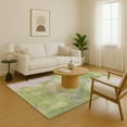 thumbnail image 7 of Addison Rugs Mayfield Premium Machine Washable Transitional Abstract Aloe Rectangle Rug, 3' x 5', 7 of 7