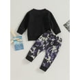 thumbnail image 4 of GXFC Baby Boys Fall Tracksuit Outfits Set Clothes 6M 1T 2T 3T Kids Boys Long Sleeve Sweatshirt Camouflage Sweatpants 2 Piece Casual Autumn Clothing for Toddler Boys, 4 of 8