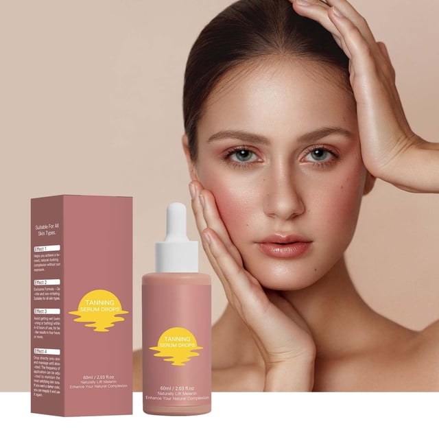 Fiudx Autobronceador Natural, Fórmula Vegana, Loción Aloe, Zanahoria Acética para Una Radiante, Uso Facial y Corporal, Formato de Viaje de 60 Ml, Ideal para Principientes.