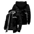 thumbnail image 2 of Rauw Alejandro Cosa Nuestra Merch Zipper Hoodies Unisex Jacket Parkas Long Sleeve Streetwear Winter Coat, 2 of 3