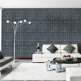 thumbnail image 2 of 3d Wallpaper Stone Brick Wallpaper Stick On Self-Adhesive Peel and Stick Backsplash Wall Panel Removable Home Decoration, 2 of 3