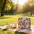 thumbnail image 7 of Lunch Bag Youth Insulated Oxford Handheld Thermal Cooler Waterproof Stain Resistant for Daily Meals Campus Picnic Pink by Xuniizn, 7 of 7