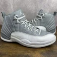 thumbnail image 2 of Ni - ke Jordan 12 Stealth 2022 Size 12 CT8013-015 Grey White Men’s Sneakers OG Rare MJ, 2 of 5