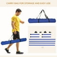 thumbnail image 5 of PawHut 8 Piece Dog Agility Set with Adjustable Height Jump Bars, Blue, 5 of 9