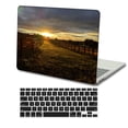 thumbnail image 1 of KSK KAISHEK Hard Shell Cover Compatible MacBook Air 13 inchs 2022/2021/2020/2019/2018 A2337 m1/A2179/A1932 + Black Keyboard Cover, Blue series A 0381, 1 of 5