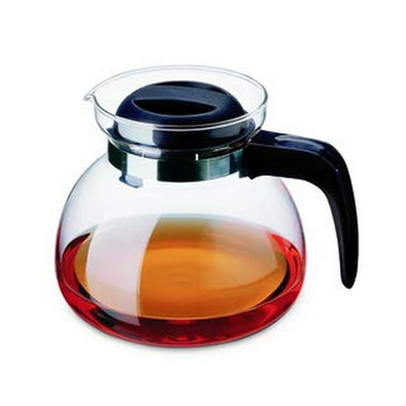 - Simax Glassware 2.5 Quart Glass Teapot | Short Spout, Stay Cool Plastic Handle and Lid, Stovetop and Dishwasher Safe, Heat, Cold, and Thermal Shock Resistant Borosilicate Glass,