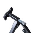 thumbnail image 4 of Soozier Folding Indoor Magnetic Bike Exercise Trainer Converter Bicycle Training Stand Home Workout Exerciser Steel (Black), 4 of 9