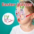thumbnail image 3 of Christmas Gifts Deals 2022,Jovati Easter Bunny Glasses as Easter Egg Fillers,Easter Glasses for Kids Easter Party Favors, Easter Basket Stuffers,Easter Eggs Glasses,On Clearance, 3 of 7