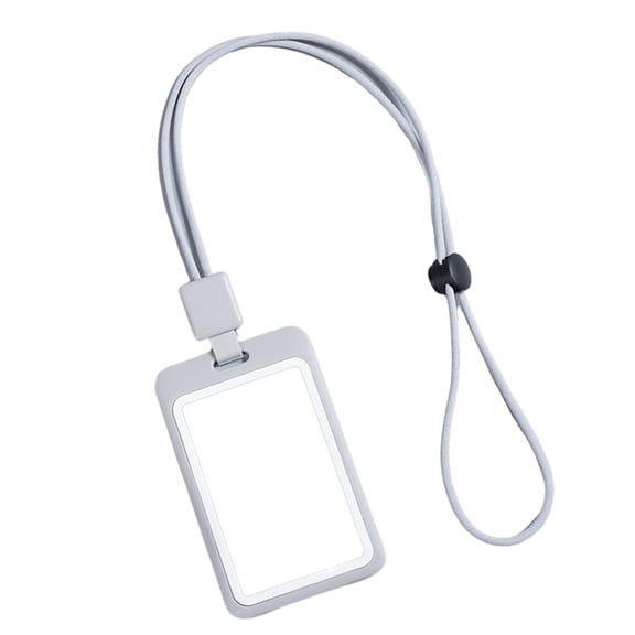 Retractable Lanyard with Identity Card Holder Water Resistant Clear Card Case Badge Holder with Retractable Badge Reel