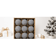 thumbnail image 4 of Christmas Ornament Ball Hanging Decor, Festive Tree Decoration For Wreath Window Fireplace Or Party Display, Holiday Home Accent, 4 of 5