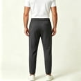 thumbnail image 5 of Clossjun Quick Drying Pants for Men Casual Breathable Lightweight Athletic Pants for Hiking Camping Slim Fit Trousers With Pockets L, 5 of 6