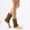 Khaki, variant on Leg Warmers Women's Fashion Knitted Long Boot Socks,Knee High Cable Knit Thermal Winter Sleeve for Lady