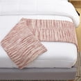 thumbnail image 4 of Posh Living Mayra 50" x 60" Polyester Fabric Throw in Blush Pink, 4 of 8