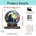 thumbnail image 3 of HUASHENG Halloween Themed Acrylic Standee Decoration Exquisite Desktop Ornament With Grim And Design, 3 of 3