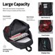 thumbnail image 4 of Disketp Red Dragon On Black Mochila Estampada de Gran Capacidad con Lonchera y Estuche, Set de 3 Piezas para Estudiantes, 4 of 7