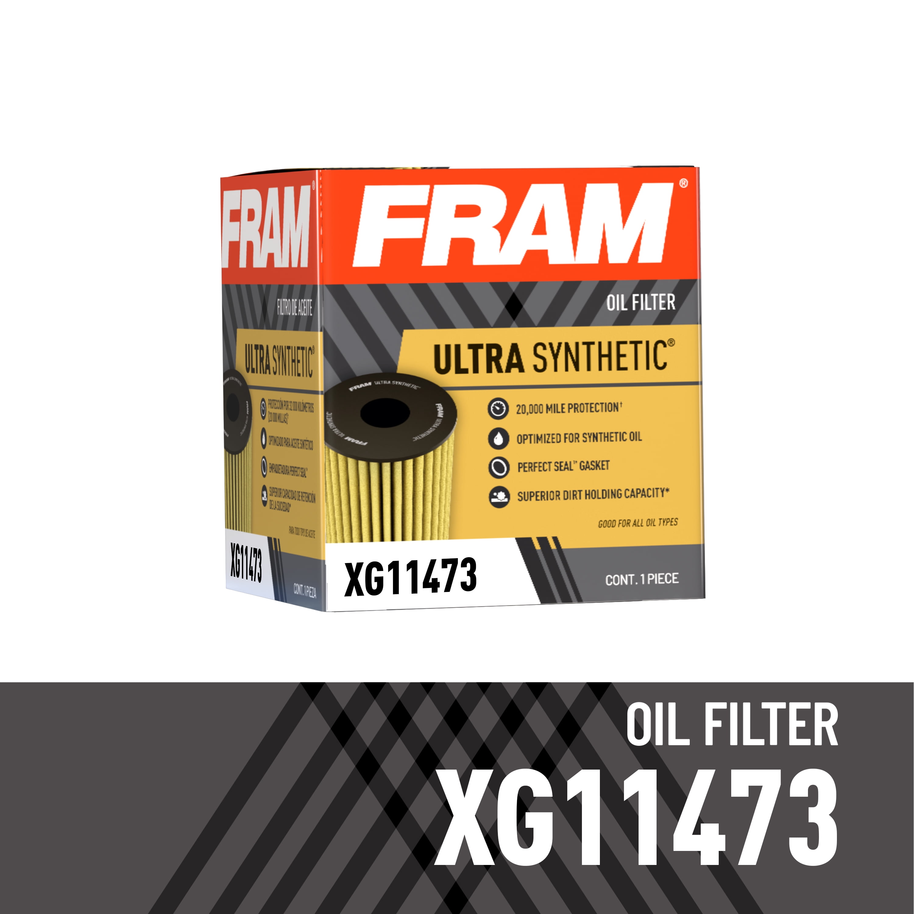 FRAM Ultra Synthetic Oil Filter XG11473 for Infiniti, Mercedes