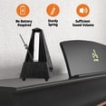 thumbnail image 6 of AODSK AS-33WB Mechanical Metronome,Universal Metronome for Piano,Guitar,Violin,Drums and Other Instruments,Standard,(Wood Grain Black), 6 of 7