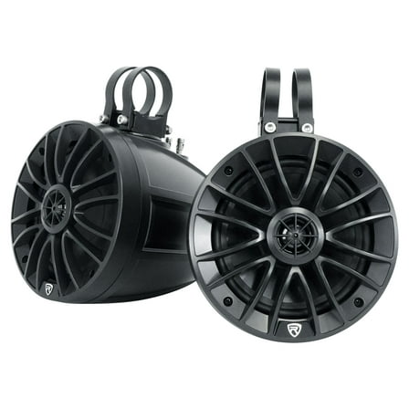 Rockville UT65B UTV/ATV 6.5" Rollbar Wakeboard Marine Speakers/Swivel Mount/IPX6