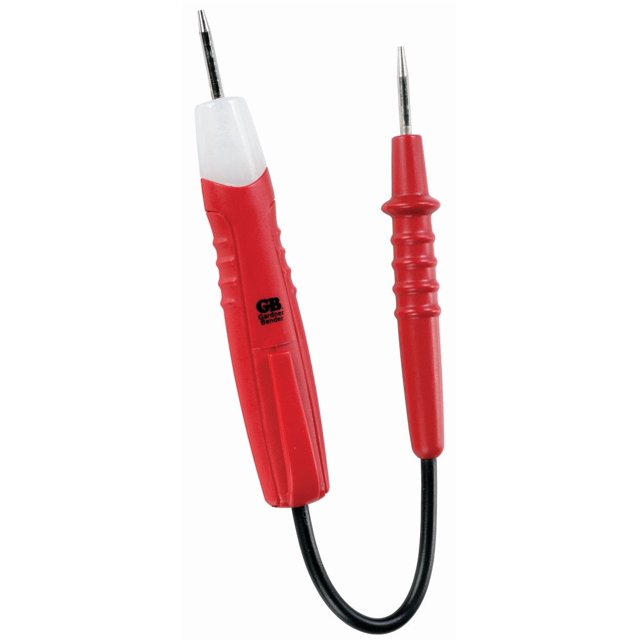 Probador de circuitos GB Electrical GET-3100 de doble sonda, voltaje >80 V