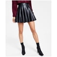 thumbnail image 1 of Lucy Paris Womens Natal Pleated Mini Skirt, black, XS, 1 of 1