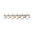 thumbnail image 5 of 4286-SN Millennium Lighting Compana - 6 Light Bath Vanity-8.5 Inch Tall and 48 Inch Wide, 5 of 5
