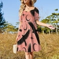 thumbnail image 2 of Raven With Shadow Pink Sleeveless Dress dresses for women 2024 sexy short dresses daring women long dresses, 2 of 6