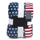 thumbnail image 1 of Patriotic Throw Blanket 150x200cm Soft Star Stripe For Couch Bed Living Room, 1 of 7