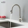 thumbnail image 3 of Kibi Napa Single Handle Pull Down Kitchen Sink Faucet with Soap Dispenser, 3 of 3