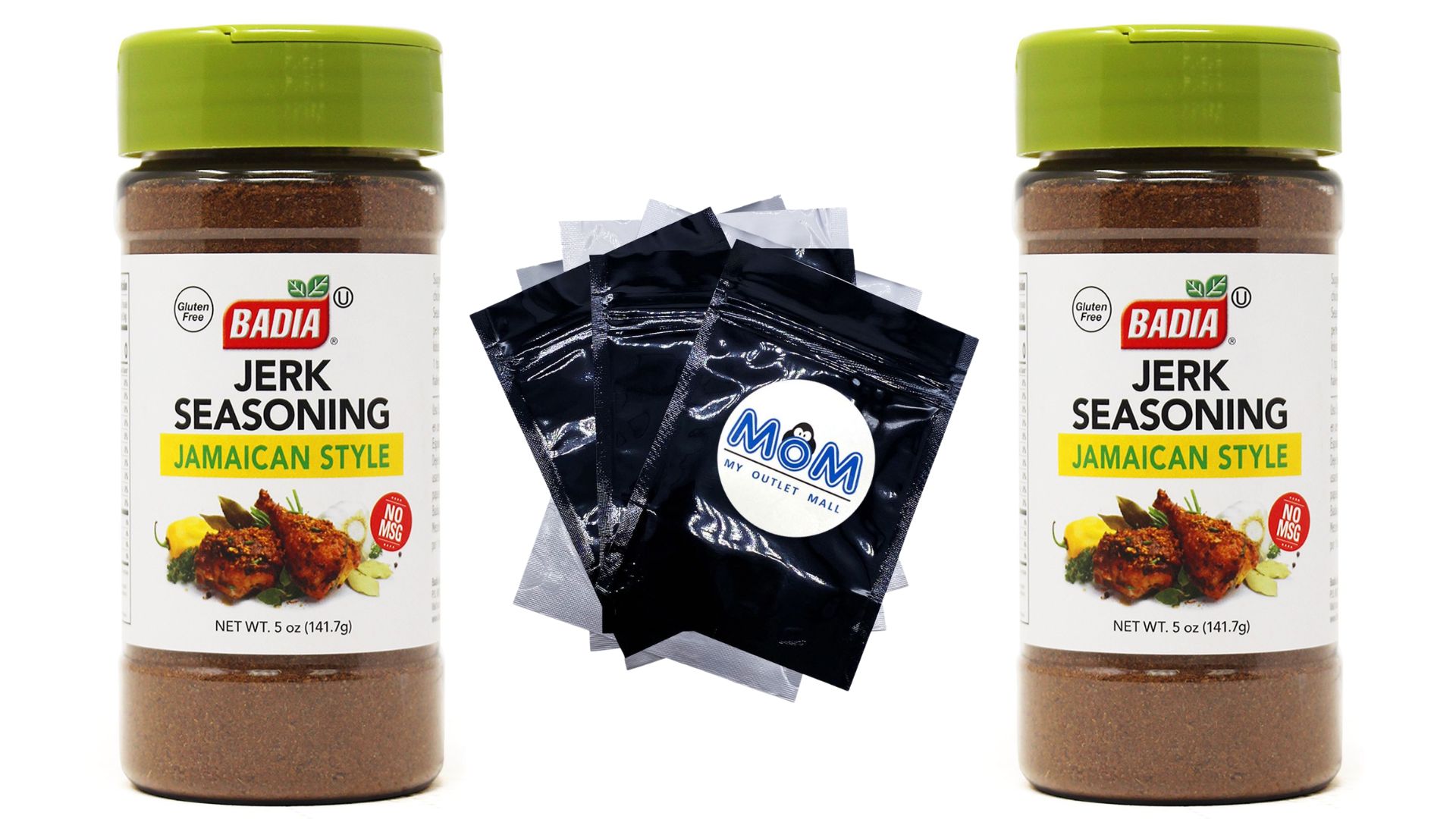 Jamaican Jerk Seasoning 2 pack 5oz per pack Badia plus 3 My Outlet Mall Resealable