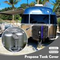 thumbnail image 5 of Jeiento American Police Flag Camper Propane Tank Cover Double 20lb Weather Resistant Gas Cylinder Cover Heavy Duty RV Propane Tank Cover for Travel Trailer Accessories, 5 of 7