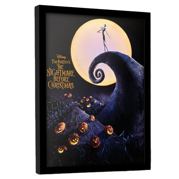 Nightmare Before Christmas Affiche Encadrée