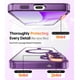 thumbnail image 4 of Funda de teléfono Meifigno diseñada para Samsung Galaxy S25 Purple, 4 of 6