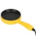 thumbnail image 3 of Ymiko 300W Multipurpose Mini Electric Omelette Pan - ABS + Wood, EU Plug, 3 of 8