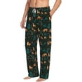 thumbnail image 5 of Cauagu Deers In The Forest Mens Pajama Pants Sleep & Lounge Pants,PJ Bottoms with Pockets-X-Large, 5 of 7