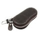 thumbnail image 2 of Estuche para llaves de coche de negocios de moda para hombre con cremallera y funda de piel de vaca Café, 2 of 9