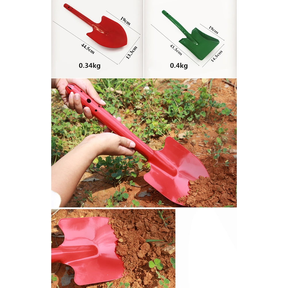 FONWILYO Hand Trowel 2Pcs for Garden Work with Iron Material and Ergonomic Handle Design