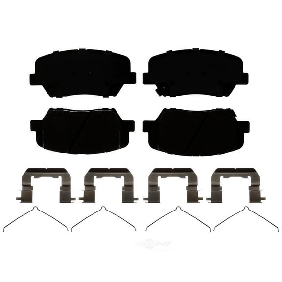 Raybestos MGD1815CH Reliant Brake Pad Set, 1 Pack Fits select: 2016-2020 KIA SORENTO, 2017-2018 HYUNDAI SANTA FE SPORT