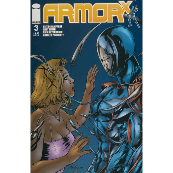 Armor X #3 VF ; Image Comic Book