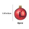 thumbnail image 6 of Darzheoy Christmas Balls Ornaments 24Pcs Christmas Gift Package Combination Christmas Tree Pendant Christmas Set, 6 of 9