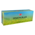 thumbnail image 2 of Hem Lemon Grass Agarbatti Pack of 6 Incense Sticks Boxes, 20gms Each, Traditionally Handrolled in India Best Aeromatic Natural Fragrance for Prayers, Meditation Peace, Healing, Yoga, Room Freshener, 2 of 2