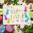 thumbnail image 6 of 1Roll Sparkly Bunny Stickers Easter Label Stickers Envelope Sealing Decals for Water Bottle Laptop Skateboard Decoration, 6 of 7