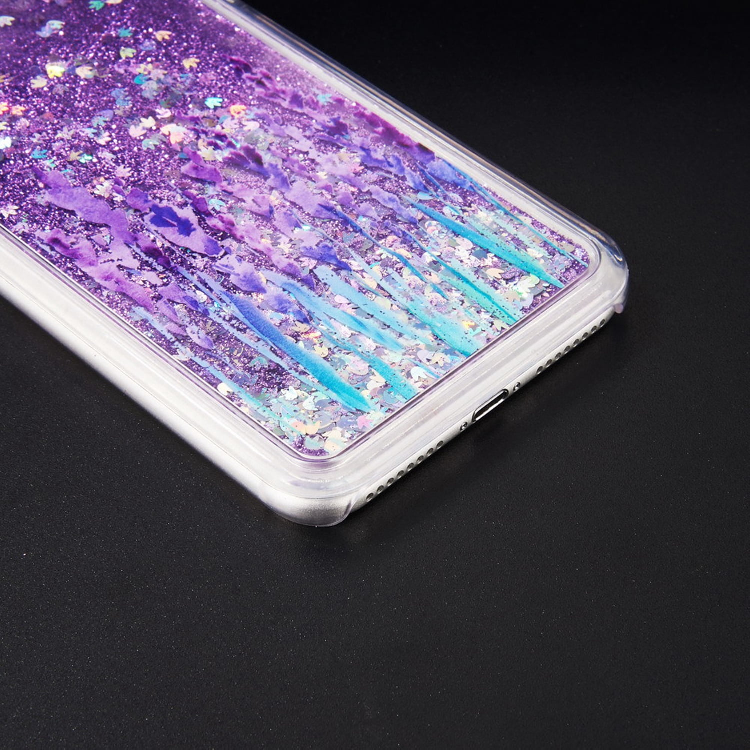 Beautiful Liquid Glitter Waterfall Cellphone Case for iPhone 8 Plus / 7 Plus